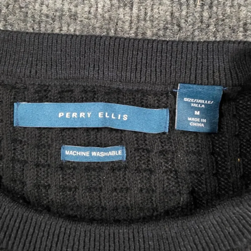Perry-ellis Men's Black Jumper